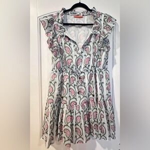 Size M Oliphant cinched waist dress